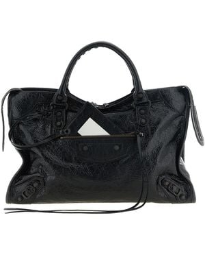 Balenciaga Borsa A Mano 'Le City M' - Nero