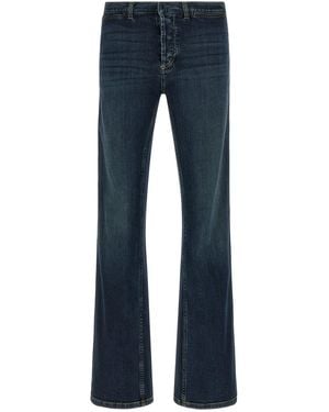 Gucci 'nastro Web' Jeans - Blue