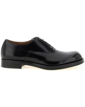 Dries Van Noten Stringata Derby - Nero