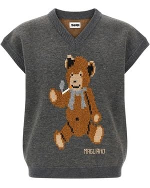 Magliano 'teddy Bear' Vest - Black