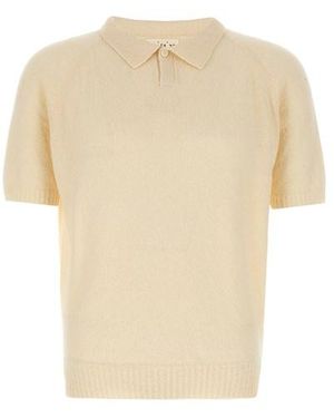 Ma'ry'ya Polo bouclé - Bianco