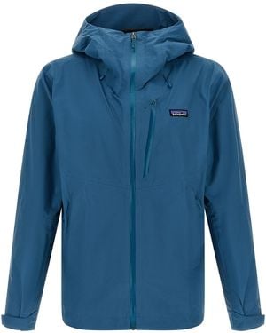 Patagonia 'granite Crest' Waterproof Jacket - Blue