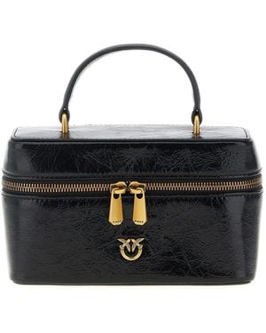 Pinko Mini-Umhängetasche "Vanity Soft" - Schwarz