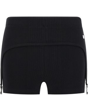 Jean Paul Gaultier 'the Black Garter' Shorts