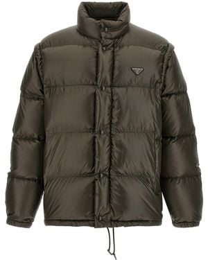 Prada Freizeitjacke Piumini' - Grün