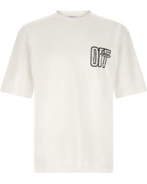 Off-White c/o Virgil Abloh 'motion Arrow Skate' T-shirt - White