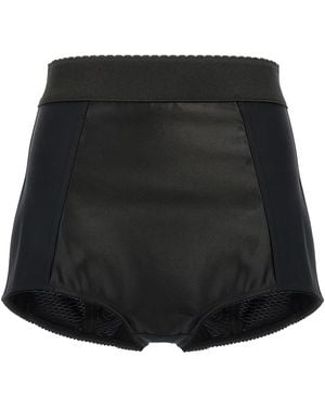 Dolce & Gabbana Satin Culottes - Black