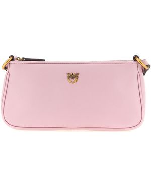 Pinko 'half Moon' Mini Crossbody Bag - Pink