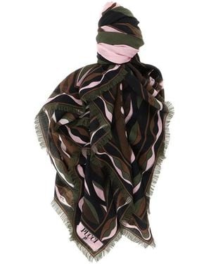 PUCCI Pashmina 'Dune' - Nero