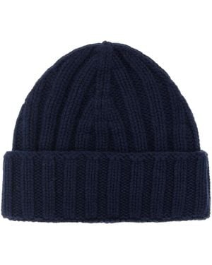 LARMERI STUDIO Cashmere Beanie - Blue