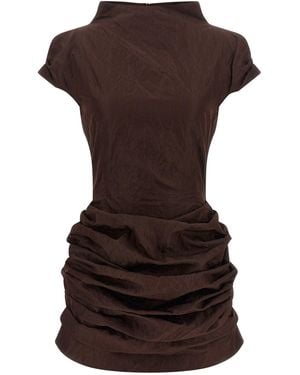 Magda Butrym '48' Dress - Brown