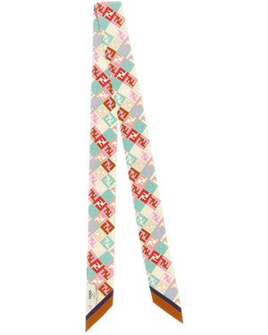 Fendi Doppelseitiges Bandeau "Wrappy" - Weiß