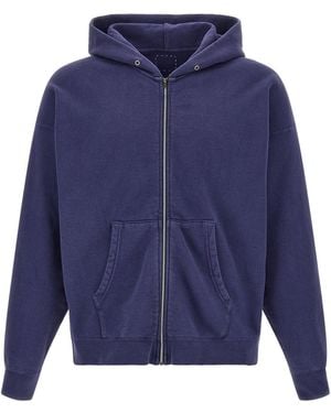Visvim 'Jumbo' Hooded Sweatshirt - Blue