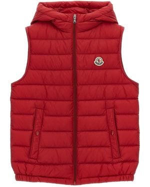 Moncler 'uzzay' Vest - Red