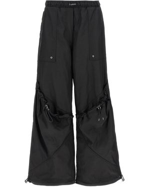 The Attico Oversized Trousers - Black