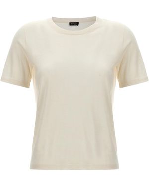 Kiton Silk Cashmere T-shirt - Natural