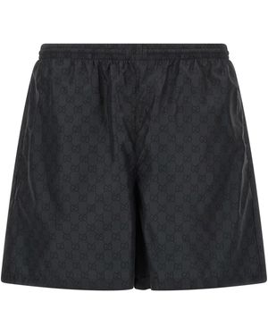 Gucci Gg Swimsuit - Black