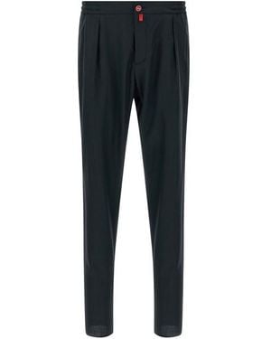 Kiton Pantalone 'Pull-On' - Blu