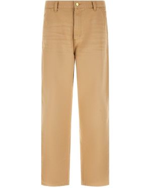 Carhartt 'single Knee' Trousers - Natural