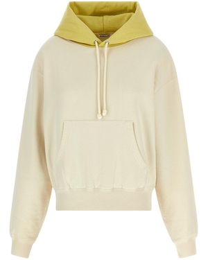 AURALEE Felpa Bd Sweat Parka - Neutro