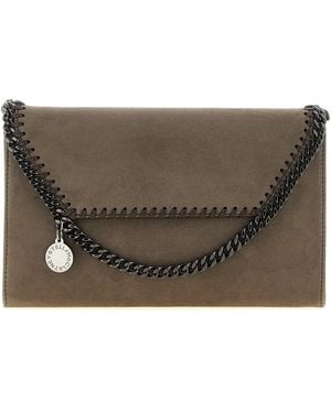 Stella McCartney 'falabella' Wallet On Chain - Grey