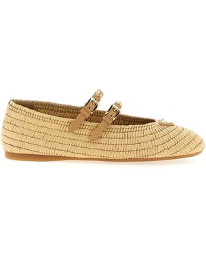 Prada Ballerinas Mit Häkelmuster - Mehrfarbig
