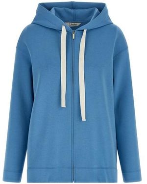 Max Mara Felpa Con Cappuccio 'Smmdoria' - Blu