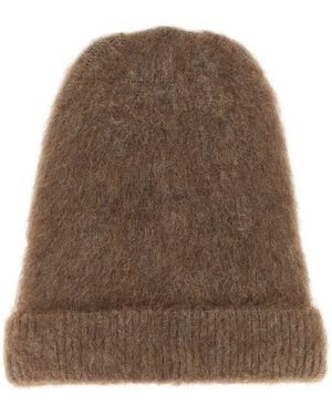 Maison Margiela 'four Stitches' Cap - Brown