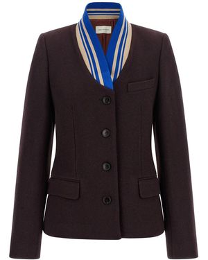 Dries Van Noten Blazer "Britt" - Blau