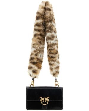 Pinko Mini-Umhängetasche "Love One" - Natur