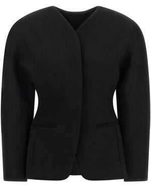 Jacquemus Blazer 'La Veste Ovalo' - Nero