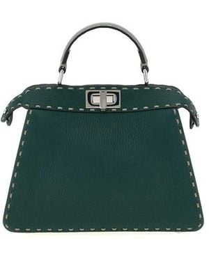 Fendi 'peekaboo Iseeu Small' Handbag - Green