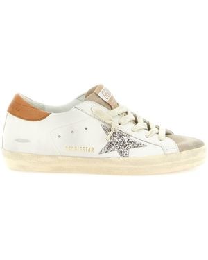 Golden Goose 'super-star' Trainers - White