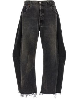 B Sides 'vintage Lasso' Jeans - Black