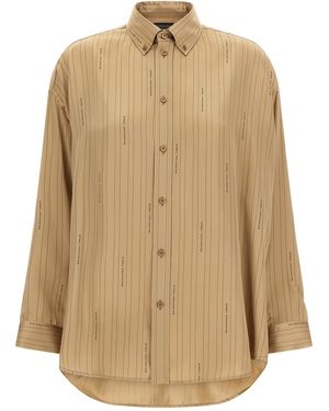 Balenciaga 'Coocon' Shirt - Natural