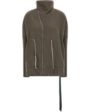 Rick Owens 'mountain Sail' Sweatshirt - Green