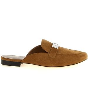 Tory Burch 'leelee' Mule Loafers - Brown