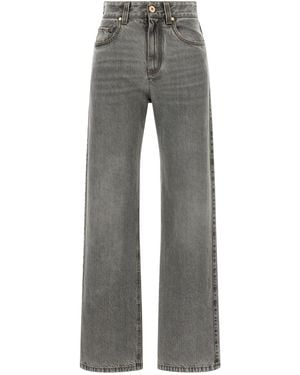 Brunello Cucinelli Jeans 'Contemporary Loose' - Grigio