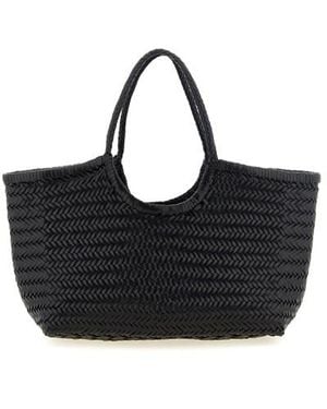 Dragon Diffusion Borsa A Spalla 'Nantucket Basket Big' - Nero