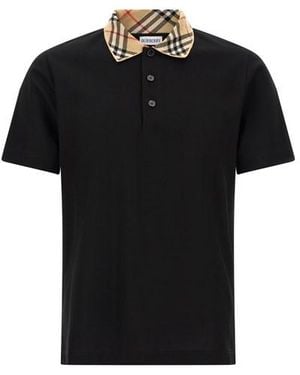Burberry Polo 'Evan' - Nero