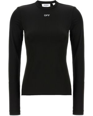 Off-White c/o Virgil Abloh 'second Skin' Jumper - Black