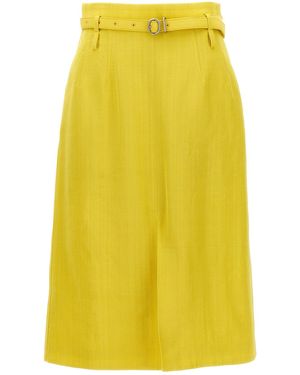 Jil Sander '66' Skirt - Yellow