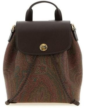 Etro Zaino Essential' Piccolo - Marrone