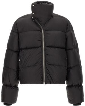 Rick Owens 'turtle' Down Jacket - Black