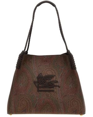 Etro Medium 'Libra' Tote Bag - Brown