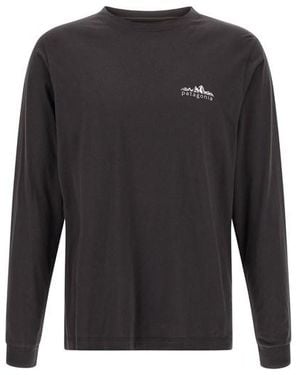 Patagonia T-Shirt 'Fitz Roy Foothills' - Nero