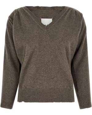 Maison Margiela Gelebtes Jersey - Grün