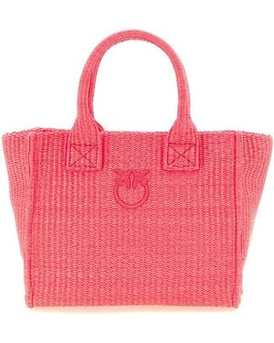 Pinko 'beach' Mini Shopping Bag - Pink