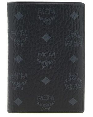 MCM Porta Passaporto 'Ottomar' - Nero