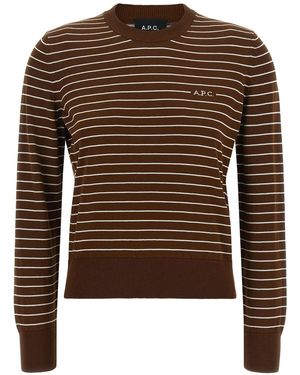 A.P.C. Pullover "Sima" - Braun